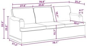 ModuÅowa kanapa ciemnoszara z ergonomicznym designem do salonu i sypialni