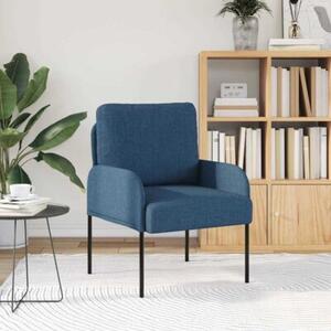 Nowoczesna sofa w minimalistycznym stylu - niebieska