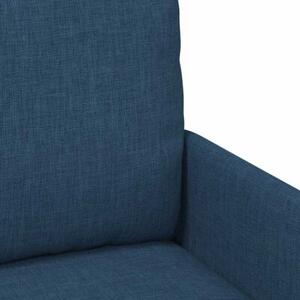 Nowoczesna sofa w minimalistycznym stylu - niebieska