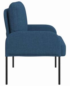 Nowoczesna sofa w minimalistycznym stylu - niebieska