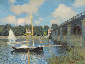 Reprodukcja The Bridge at Argenteuil 1874, Claude Monet