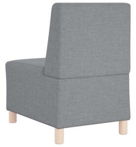 ModuÅowa sofa bez podÅokietnikÃ³w, jasnoszara, 55 cm, materiaÅ