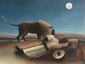 Reprodukcja The Sleeping Gypsy, Henri Rousseau