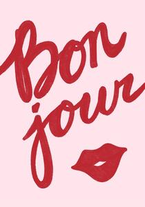 Ilustracja Bonjour Lip, Athene Fritsch