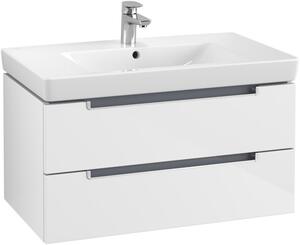 Villeroy & Boch Subway 2.0 szafka 78,7 cm podumywalkowa wisząca Glossy White A69600DH