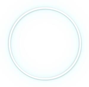 Biała ścienna dekoracja świetlna Candy Shock Circle, ø 40 cm