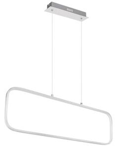 Lampa wisząca LED Globo SILLA 67262H 24W 3000K nikiel mat 80 cm