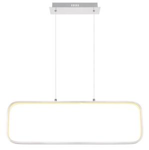 Lampa wisząca LED Globo SILLA 67262H 24W 3000K nikiel mat 80 cm