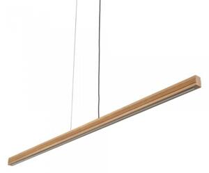 Lampa wisząca LED 24W VIGA WOOD 11652 TK Lighting – stylowa listwa sufitowa do salonu i jadalni