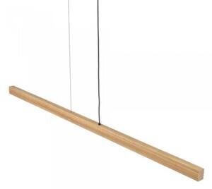 Lampa wisząca LED 24W VIGA WOOD 11652 TK Lighting – stylowa listwa sufitowa do salonu i jadalni