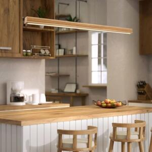 Lampa wisząca LED 24W VIGA WOOD 11652 TK Lighting – stylowa listwa sufitowa do salonu i jadalni