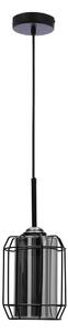 Czarna lampa wisząca ø 15 cm Jonera – Candellux Lighting