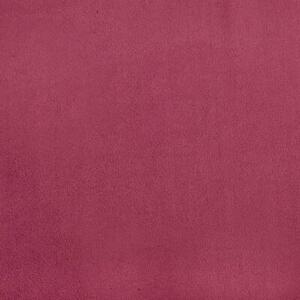 Sofa 2-osobowa z poduszkami, winna czerwieÅ, 140 cm, aksamit