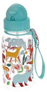 Jasnoniebieska butelka dla dzieci z tritanu 500 ml Woodland – Rex London
