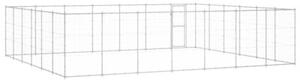 Kojec zewnętrzny dla psa, stal galwanizowana, 50,82 m²