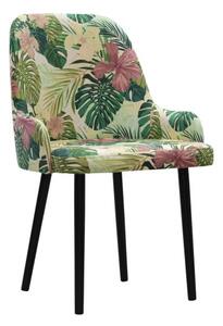 Krzesło tapicerowane Adna z delikatnymi podłokietnikami