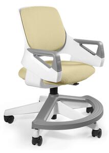 Ergonomiczny fotel dla dziecka ROOKEE buttercup tkanina