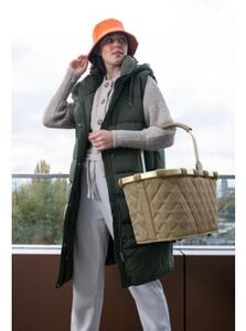 Koszyk CARRYBAG, rhombus olive
