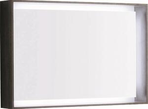 Geberit Citterio lustro 88x58 cm prostokątne z oświetleniem LED dąb szarobrązowy 500.572.JJ.1