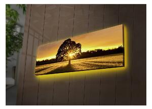 Podświetlany obraz Wallity Tree, 90x30 cm