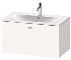 Duravit Brioso szafka 82 cm podumywalkowa wisząca biały mat BR421201818