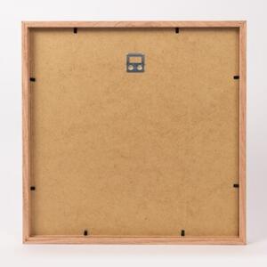Ramka na zdjęcia 30x30 cm ramka drewniana dębowa ramka z litego drewna dębowego FRAMAI®