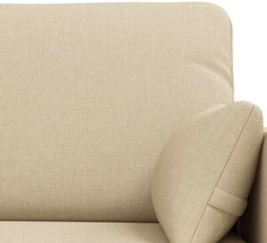 Nowoczesny moduÅowy zestaw sof kremowy z ergonomicznym designem