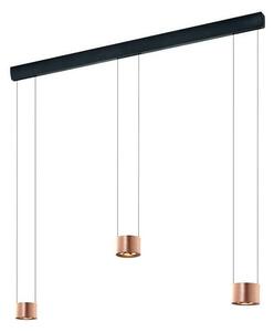 Bankamp - Impulse Trio Lampa Wisząca Matt Rose Gold