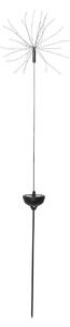 Ogrodowa lampa solarna LED z białymi diodami Star Trading Firework, wys. 100 cm