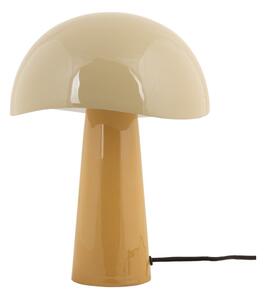 Lampa stołowa w kolorze ochry z metalowym kloszem (wysokość 33 cm) Grato – Leitmotiv