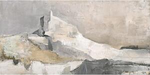 Obraz z ręcznie malowanymi elementami 140x70 cm Nordic Shapes – Malerifabrikken