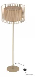 Lampa podłogowa TK Lighting HARMONY SABIA JUTA 16199 – stylowa lampa stojąca do salonu, naturalny design