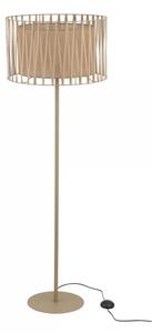 Lampa podłogowa TK Lighting HARMONY SABIA JUTA 16199 – stylowa lampa stojąca do salonu, naturalny design