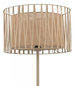 Lampa podłogowa TK Lighting HARMONY SABIA JUTA 16199 – stylowa lampa stojąca do salonu, naturalny design