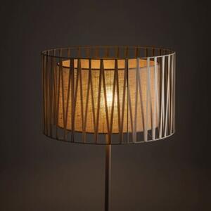 Lampa podłogowa TK Lighting HARMONY SABIA JUTA 16199 – stylowa lampa stojąca do salonu, naturalny design