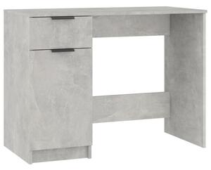 Biurko, szaroÅÄ betonu, 100x50x75 cm, materiaÅ drewnopochodny
