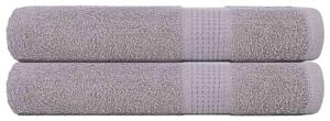 Ręczniki frogn 2 szt. szare 100x200 cm 360 g/m²