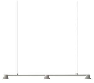 Normann Copenhagen - Hat Linear Lampa Wisząca Small Warm Grey