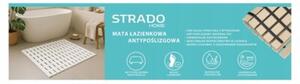 Mata łazienkowa antypoślizgowa pod prysznic brodzik do sauny basenu 43x61cm ASM2