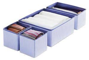 Tekstylne organizery do szuflady zestaw 4 szt. – Mioli Decor