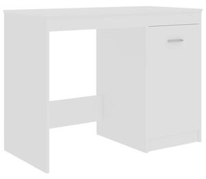 Biurko, biaÅe, 100x50x76 cm, materiaÅ drewnopochodny