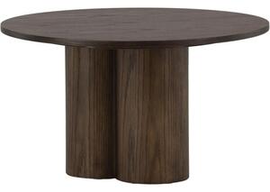 Okrągły stolik kawowy z drewna Olivia