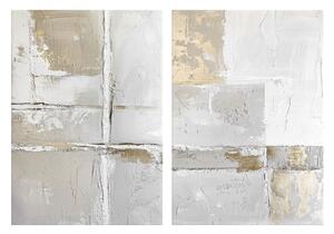 Obrazy z ręcznie malowanymi elementami zestaw 2 szt. 50x70 cm Sail – Styler