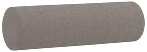 Sofa 2-osobowa z poduszkami, taupe, 120 cm, tkanina