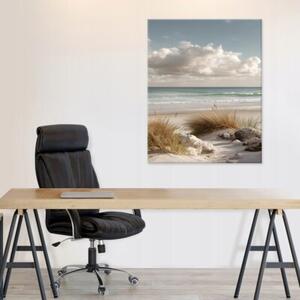 Obraz Na Płótnie Plaża Beżowy Do Sypialni Salonu 40x60
