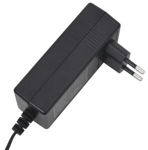 Elektryczny fotel rozkÅadany, czarny, obity tkaninÄ