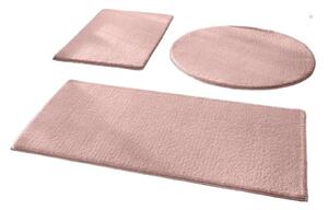 Różowe dywaniki łazienkowe zestaw 3 szt. 50x90 cm – Mila Home