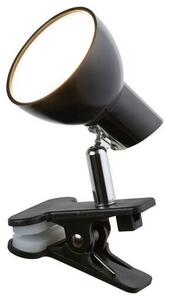 Rabalux 1478 clip-on LED lampa stołowa Noah, czarny