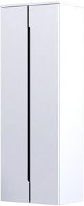 Oristo Silver szafka 50 cm wisząca boczna biały połysk OR33-SB2D-50-1