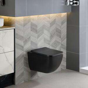 Miska WC HYDROSAN YUZU-MTB-TR-03 Prostokątny Czarny